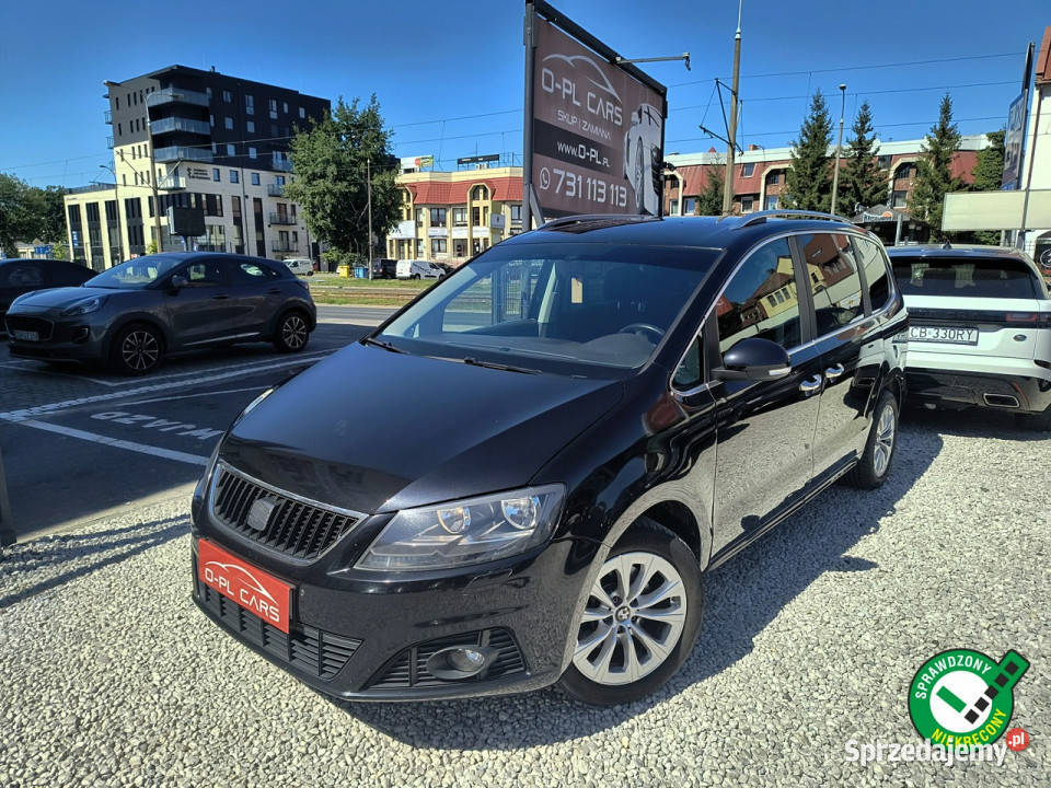 Seat Alhambra ALU17NAVI11 lat 1 właściciel II elektrochrom. lusterka boczne Bydgoszcz sprzedam