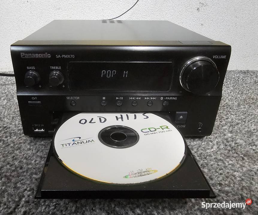 Wieża Panasonic SCPMX70 Bluetooth USB CD wysyłka sprzedam