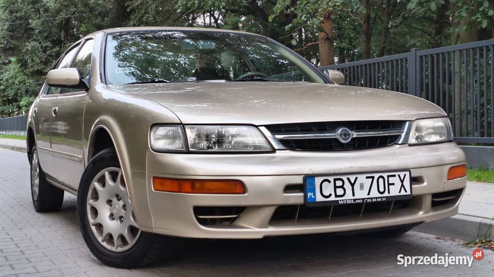 NISSAN MAXIMA 30 V6 170 AUTOMAT ZŁOTY METALLIC elektrycznie ustawiane fotele