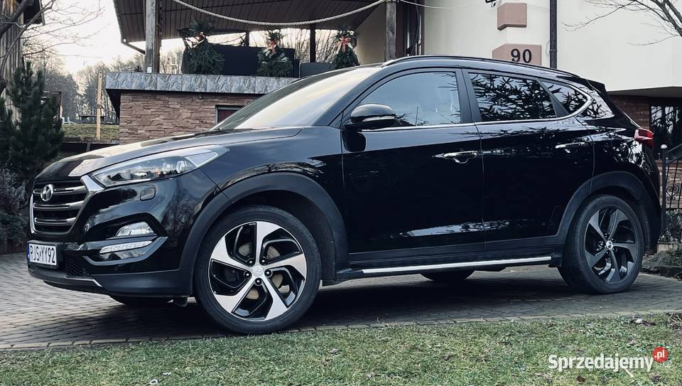 Hyundai Tucson Prawdziwa Full 20 4x4 jasna skóra Łężyny