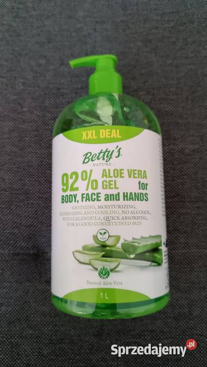 Aloes żel Nowy do ciała twarzy i rąk Aloe Vera sprzedam