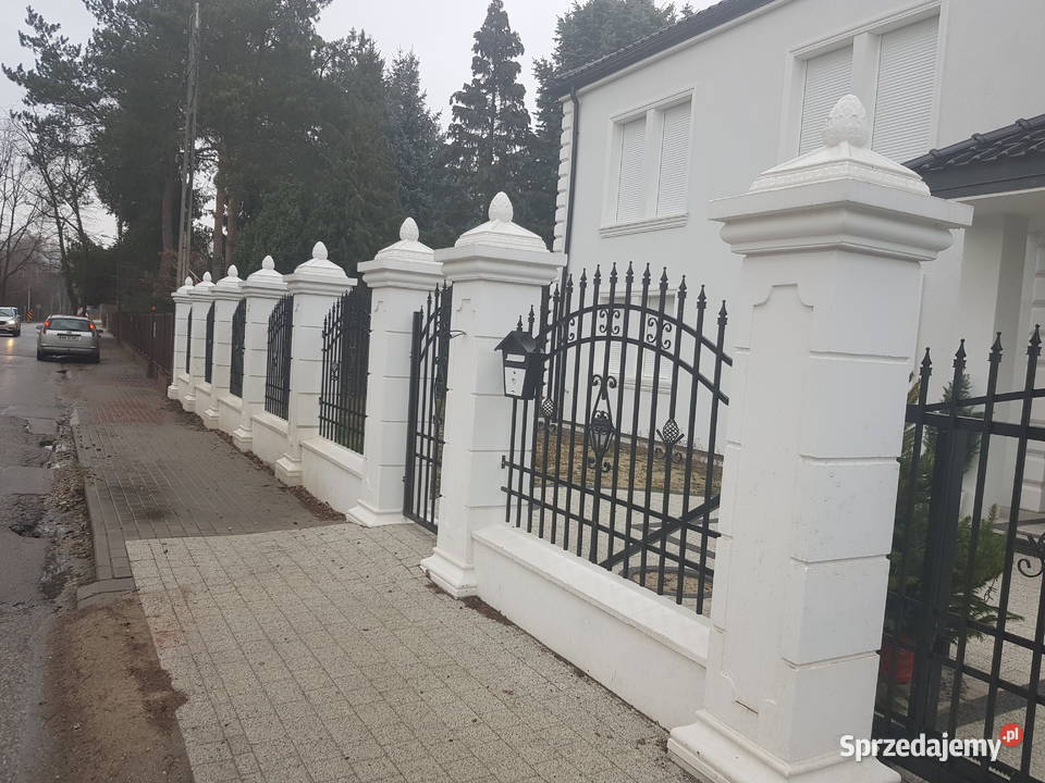 EleganckiePałacowe z Ramką StyloweMurki Słupki sprzedam