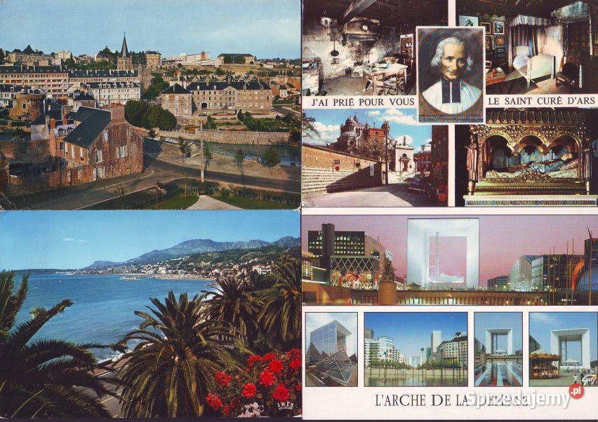 Kart pozdrow z Wisły z Francji kas 4 śląskie Gliwice sprzedam