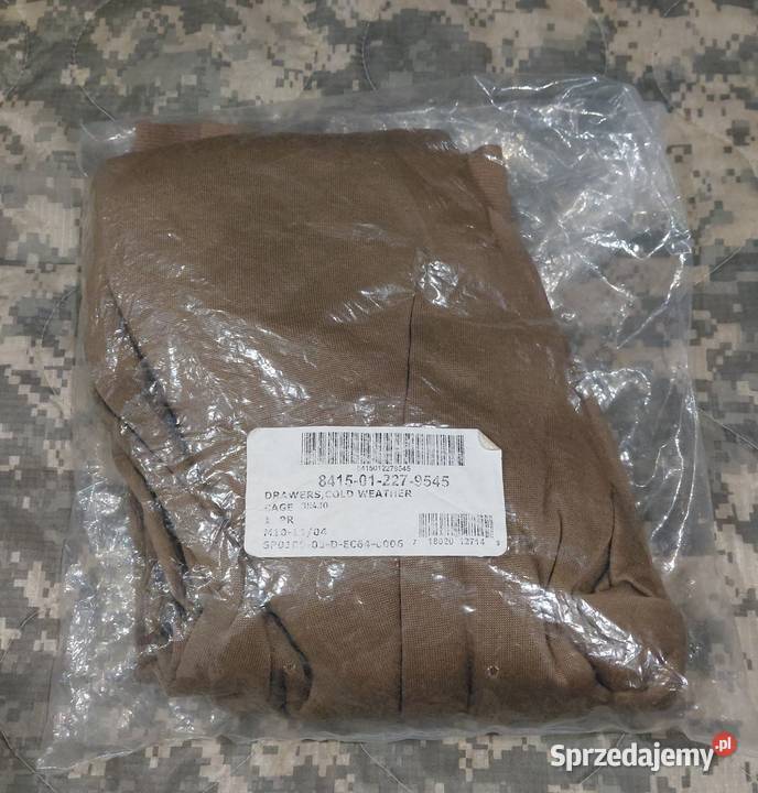 Ocieplacz kalesony ECWCS gen1 coyote Large Wrocław sprzedam