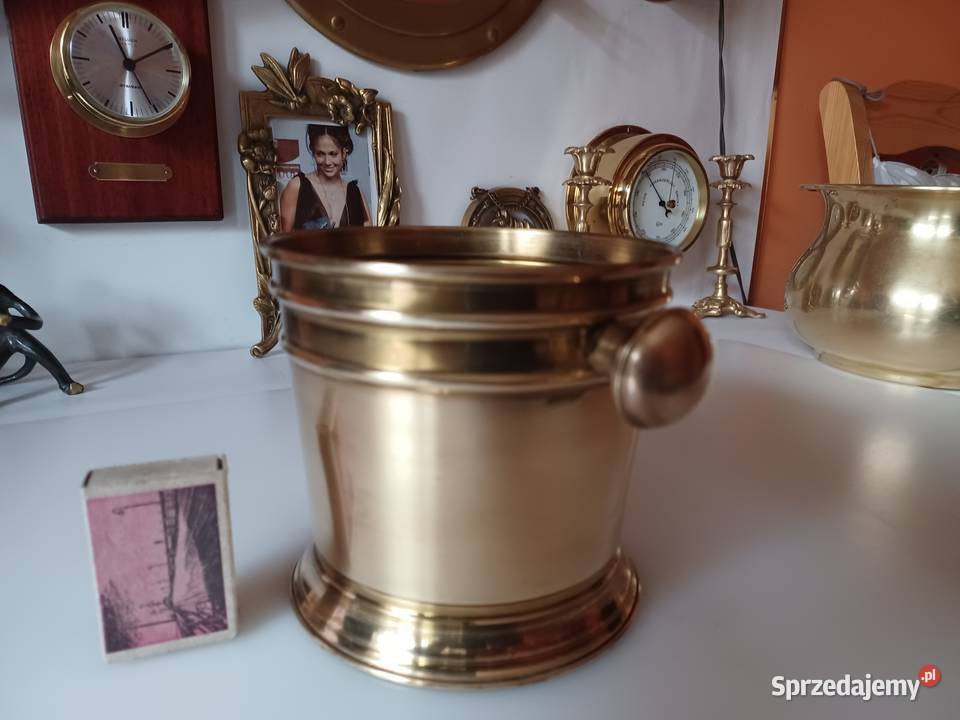Mosiężna donica Kolekcja wielkopolskie Poznań