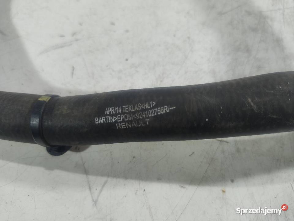 WĄŻ RURA WODY RENAULT CLIO IV 15 DCI 924102756R osobowe