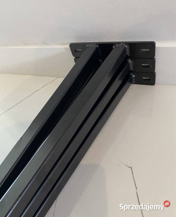 Czarne Nogi metalowe70 Noga loft Stolik kawowy