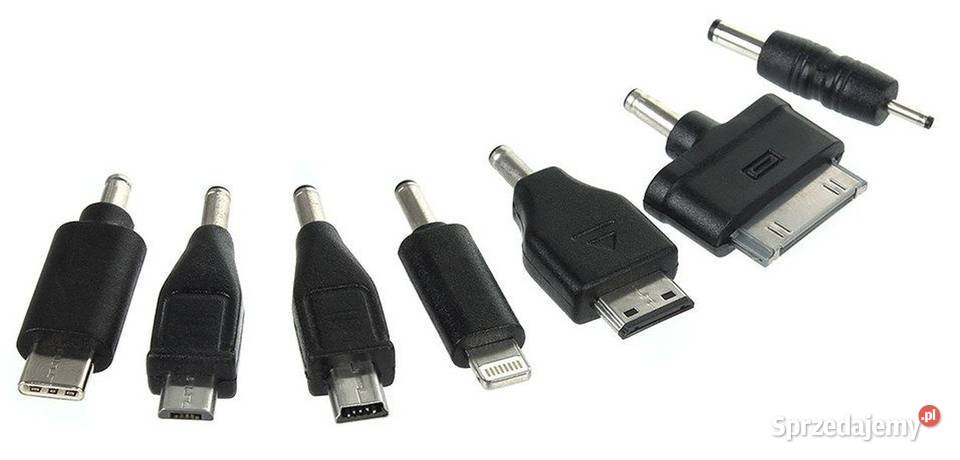 Kabel USB 7w1 iPad iPod do Apple aż 7 Końcówek