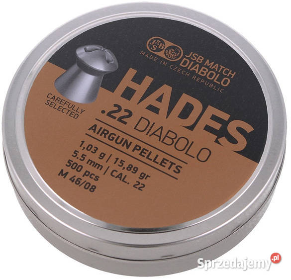 Śrut JSB Diabolo Hades 550 mm 103 g Kęty