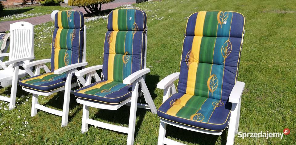 Materacyk na leżak krzesło ogrodowe poduszka Garwolin