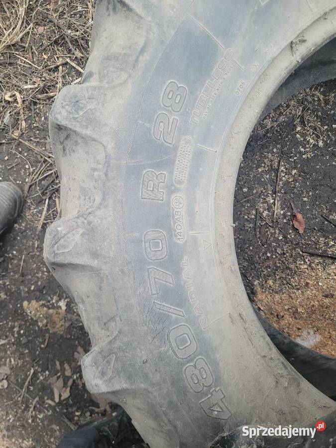 Opony 52085r 38 48070 r28 Opony rolnicze sprzedam