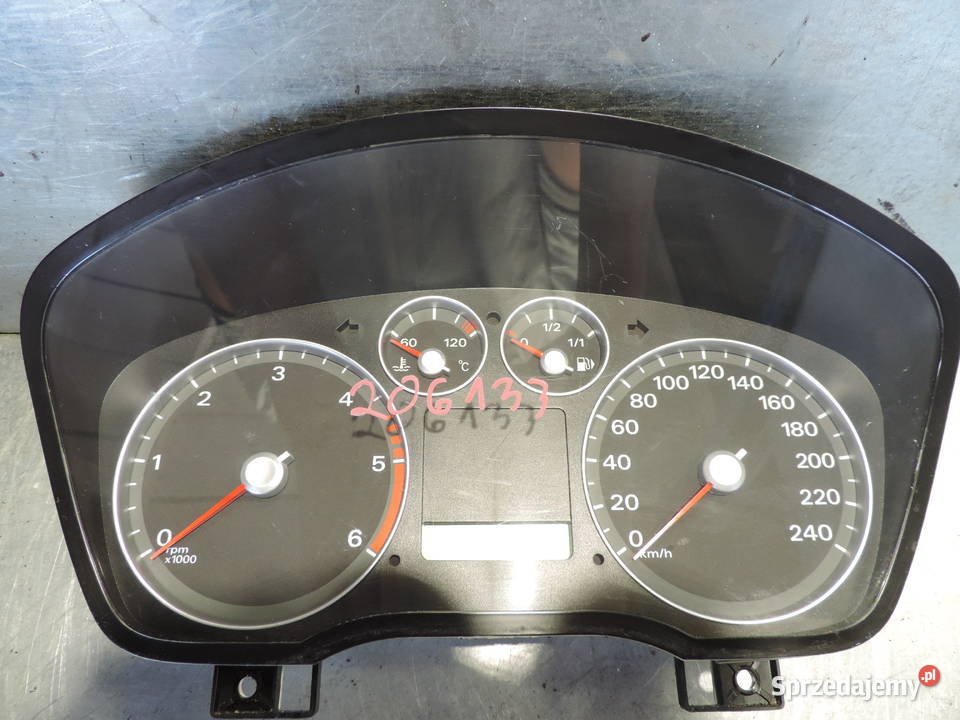 LICZNIK FORD FOCUS MK2 II 16 TDCi 4M5T10849GL Rok produkcji 2006 Nowy Sącz