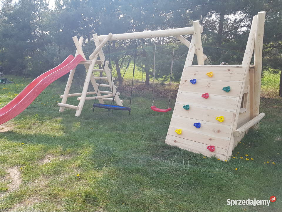 Plac zabaw huśtawki ślizg montaż w Lubin sprzedam