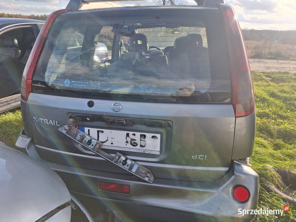 Klapa Tył Bagażnika Nissan XTrail osobowe lubelskie Wisznice