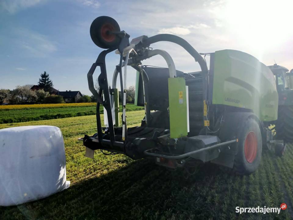 Prasoowijarka Claas Uniwrap 455 z MPS nie McHale nieuszkodzony Piotrków Trybunalski
