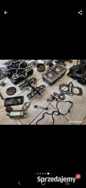 Suzuki GS 500 silnik części głowica wał cylinder