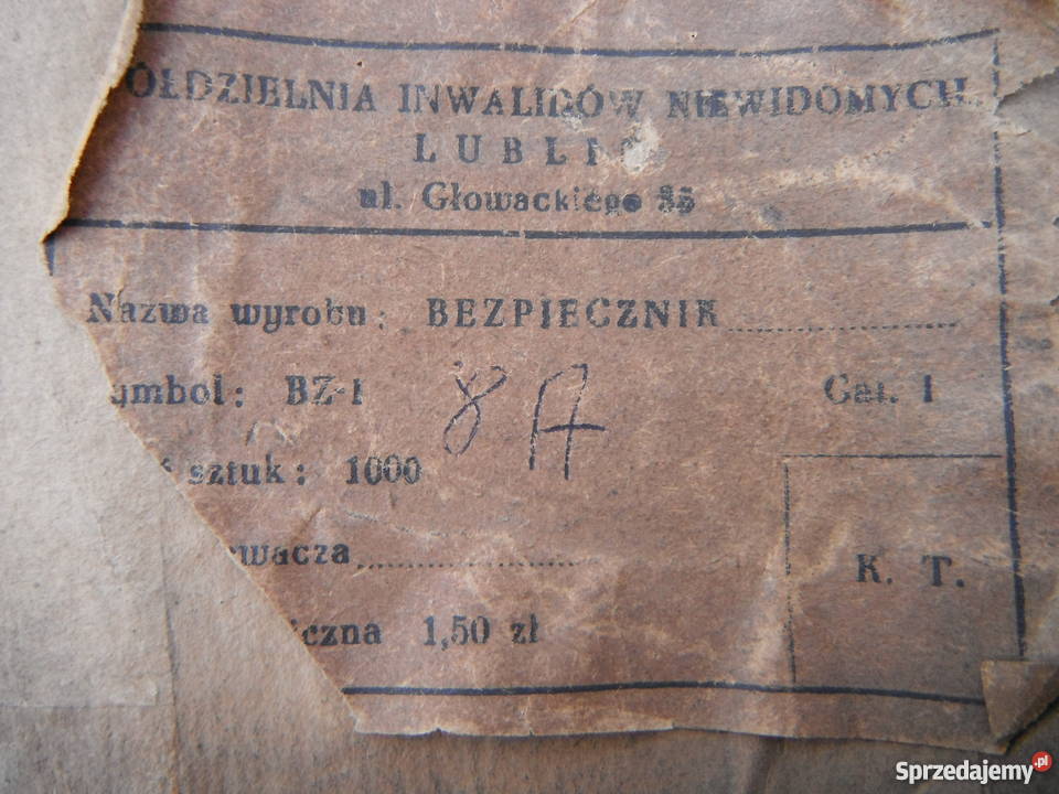 Bezpiecznik ceramiczny BZ1 8A Nowe 18 x 6 mm Chlewiska