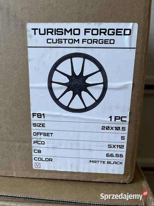Turismo Forged F81 Felgi Kute do BMW M2M3M4 NOWE podkarpackie sprzedam