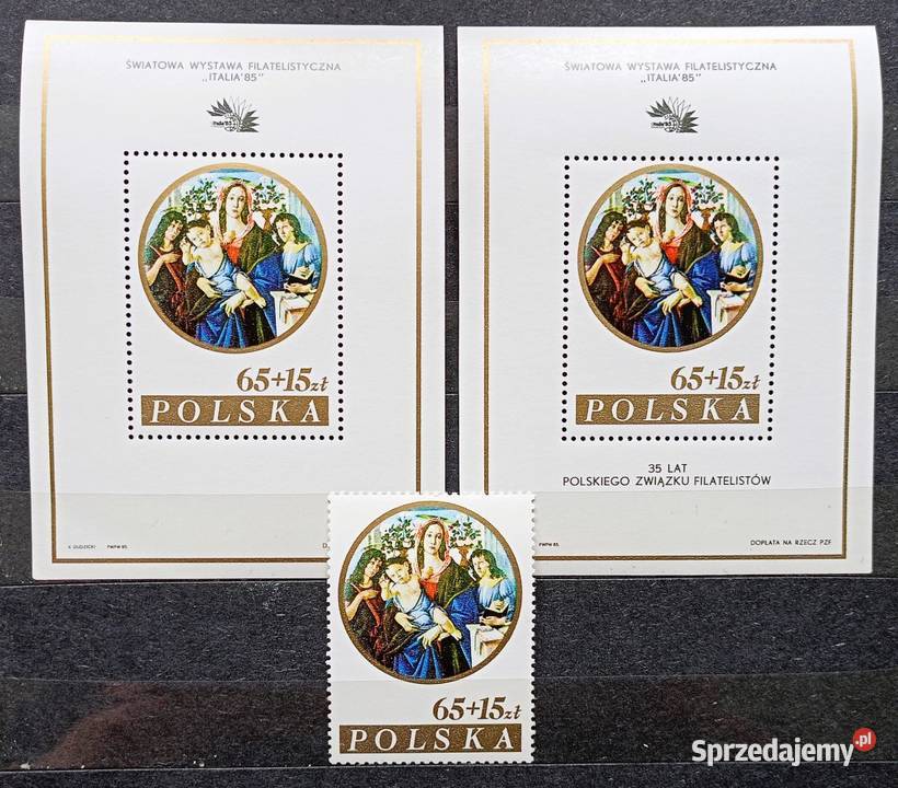 Znaczki polskie 1985 czyste Leźnica Wielka-Osiedle sprzedam