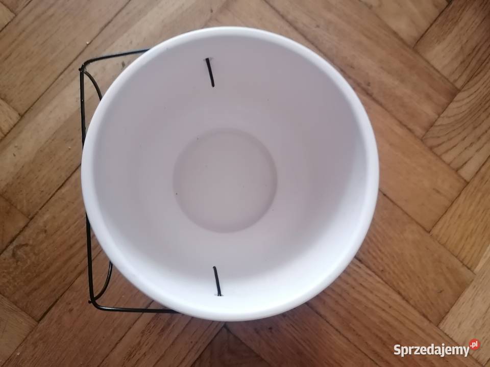 Doniczka kształt głowy z okularami Gdańsk