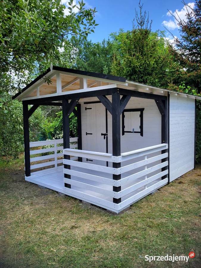 Domek ogrodowy z tarasem montaż transport kraj Wrocław sprzedam