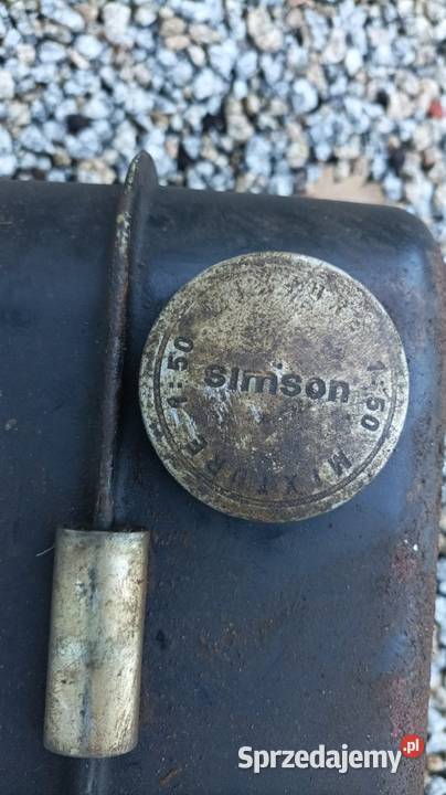 Zbiornik paliwa Simson Duo Simson Duo Simson dolnośląskie Legnica