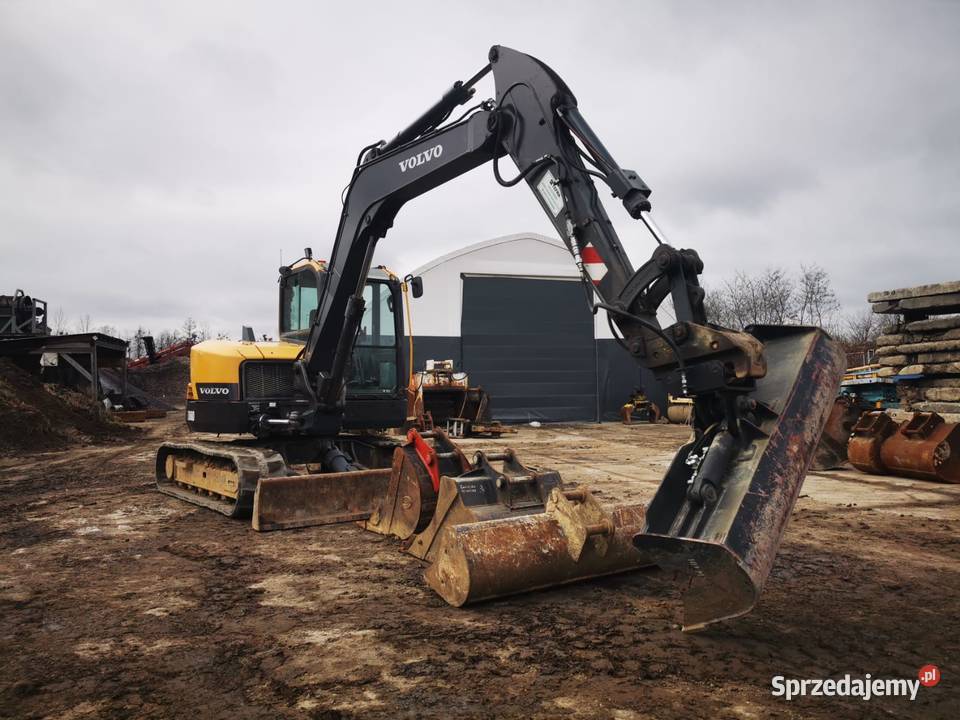Volvo ECR 88 D Komplet łyżek 2019 Koparka Cieszyn