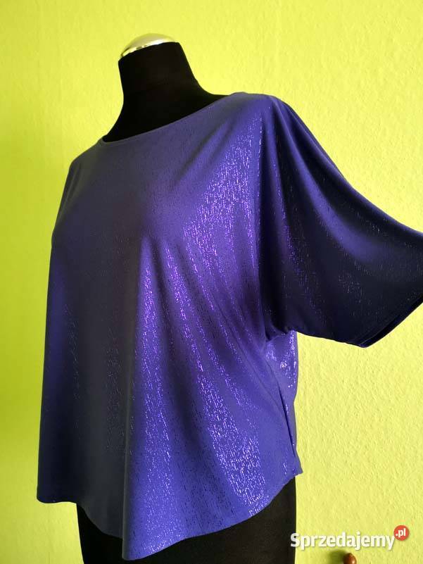 Bluzka lila rękaw kimono 46 3xl biust 120 Siedlce