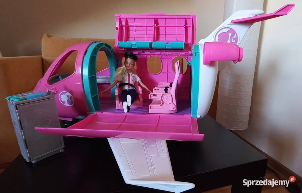 Samolot barbie lalka barbie pilotka 6 lat+ Morzyczyn