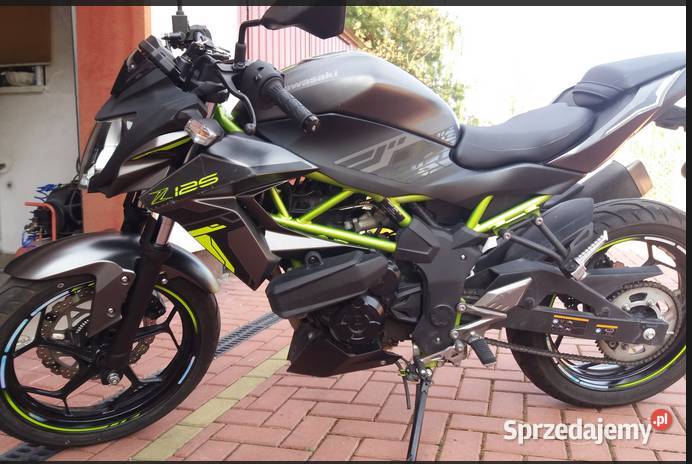 kawasaki z125 abs na kat B Rok produkcji 2023 Kawasaki Limanowa