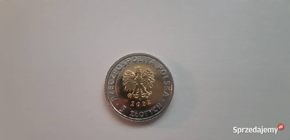 5 złotych 2022 UNC Zamek w Mosznej Odkryj Polskę kujawsko-pomorskie