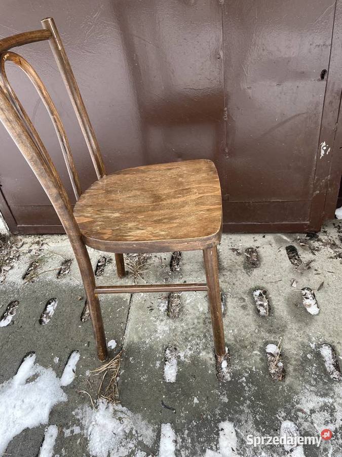 stare drewniane krzesło Pruszcz Gdański sprzedam