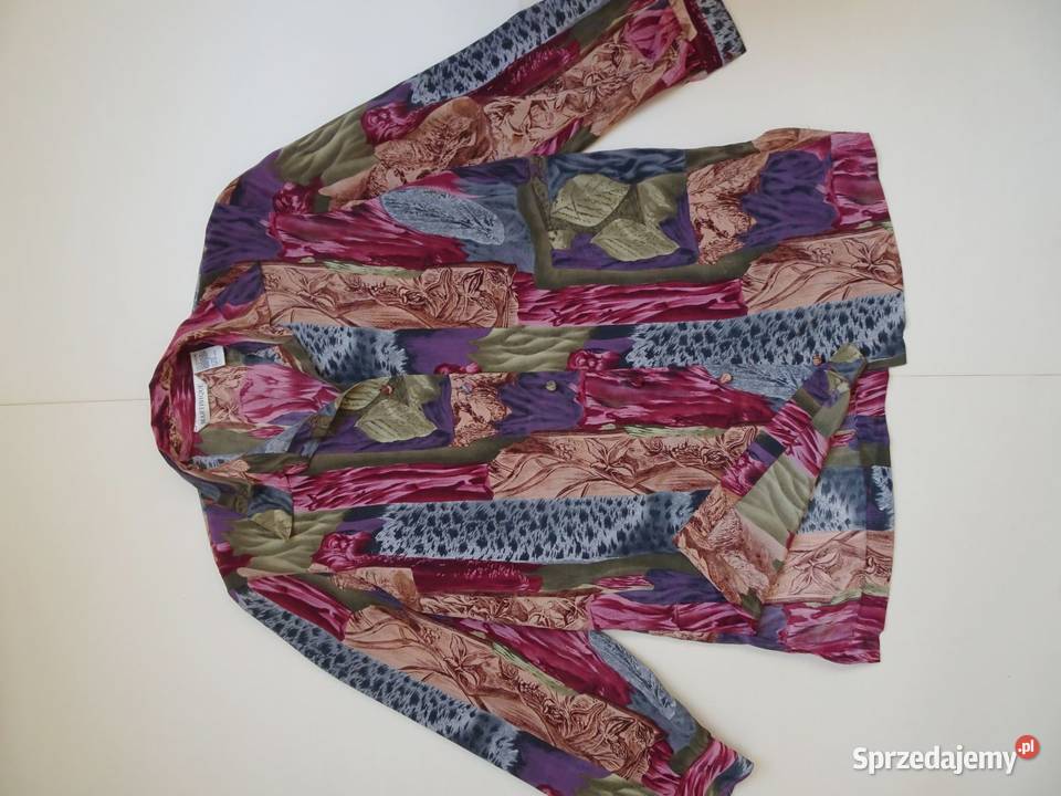 Martinique wzorzysta elegancka koszula 38 40 Nowy Sącz