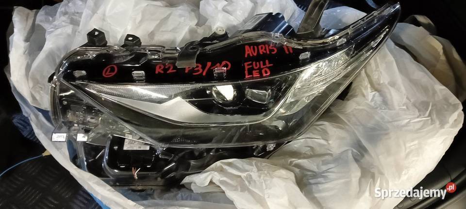 Auris lampy full led KOMPLET L i P przód Ursynów