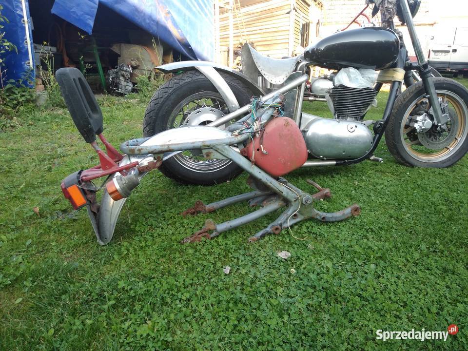 dwa junaki pus 350cm3 Junak Moryń