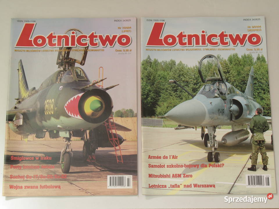 Lotnictwo kompletny rocznik 2004 12 numerów Czasopisma Kraków sprzedam
