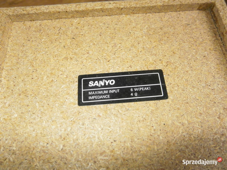Kolumny SANYO sprawne ładne Mini wieża Łódź