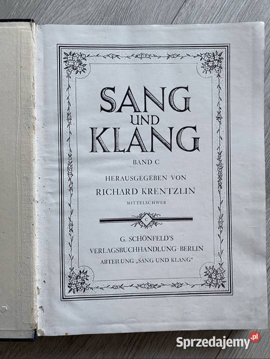 Sang und Klang nuty łódzkie