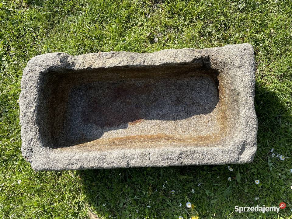 STARE KORYTO KAMIENNE GRANIT 78 KWIETNIK Bielawa sprzedam