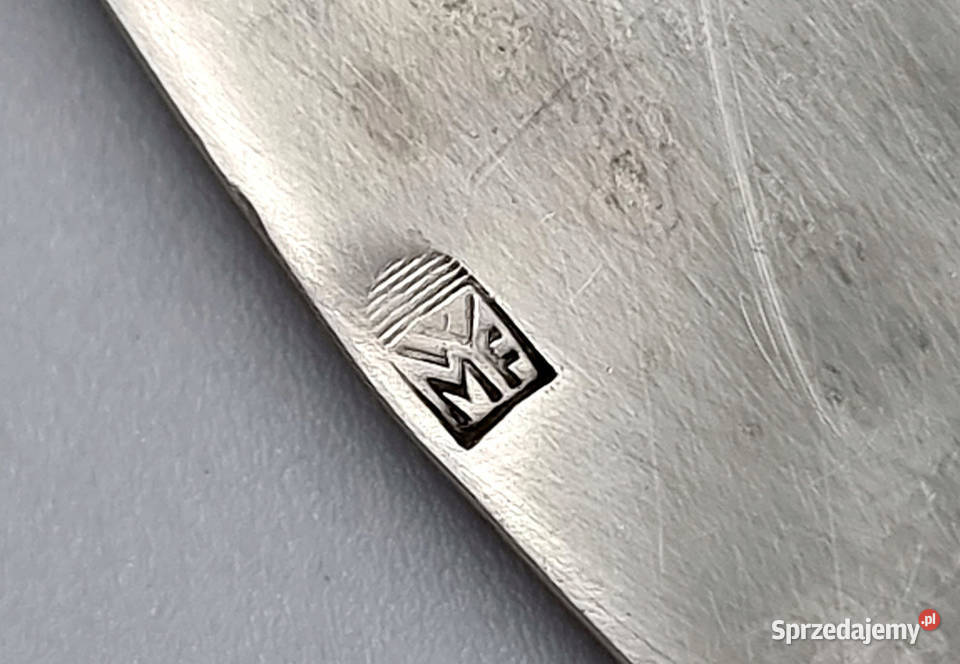 Półmisek firmy WFM platerowany srebrem mazowieckie Warszawa
