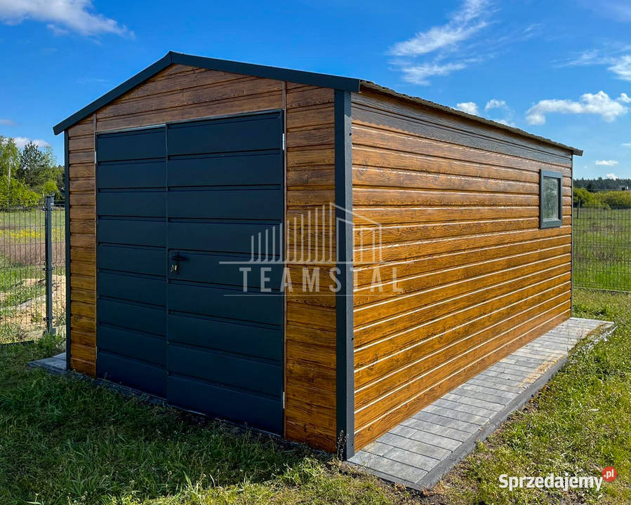 Garaż Blaszany 35x5m Brama Dwuszkrzydłowa Okno Sprzedaż warmińsko-mazurskie Mrągowo