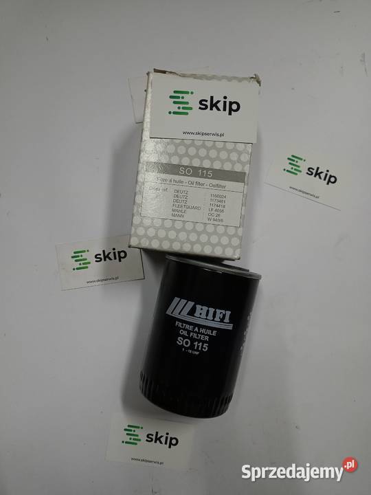Filtry oleju SO 115 HIFI Olsztyn