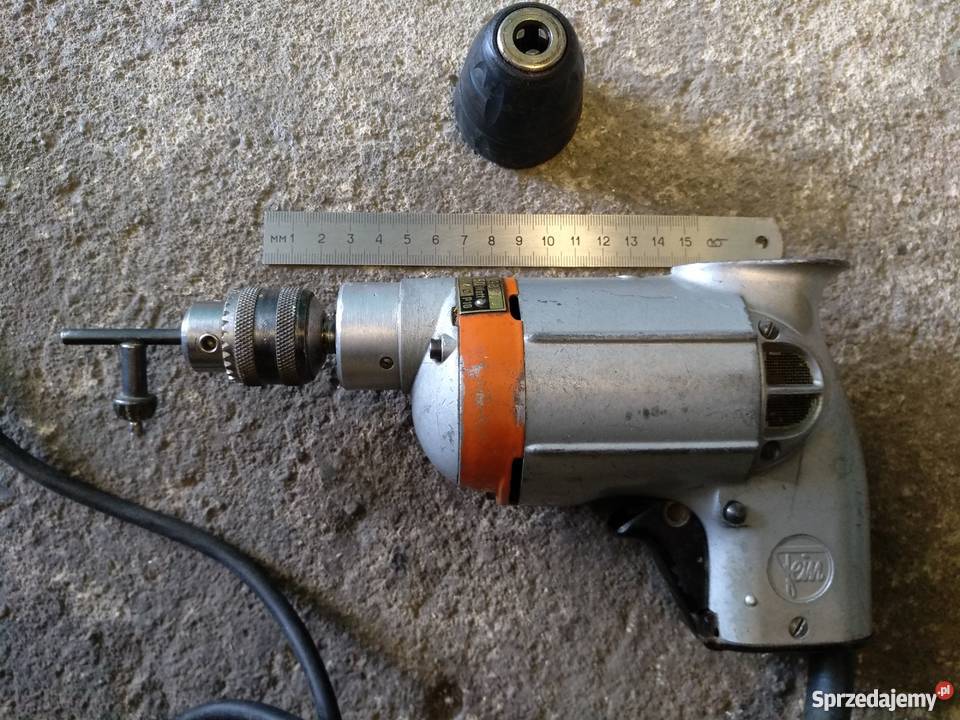 stara solidna mała wiertarka niemiecka fiterko