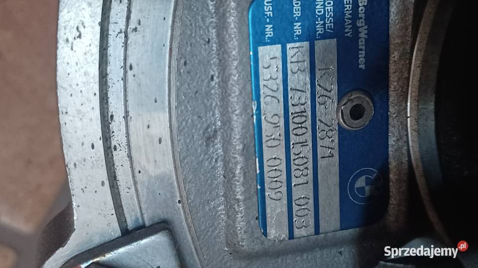TURBINA BMW X5 30 D K262871 5326950 Rakoniewice sprzedam