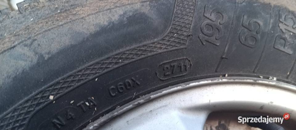 Koła aluminiowe z oponami zimowymi skoda Krzywiń