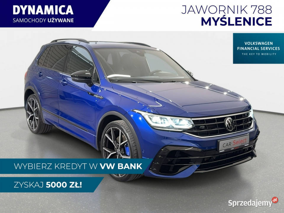 Volkswagen Tiguan VAT 23 R 20TSI 320 DSG 4motion lakier metallic Myślenice sprzedam