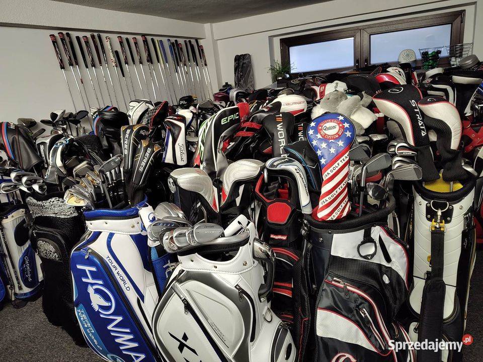 Kije golfowe - kije do golfa - zestawy ,torby, wózki - dobre