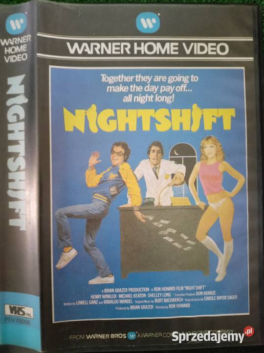 kaseta VHS z filmem Nocna zmiana Night Shift z Rzeszów