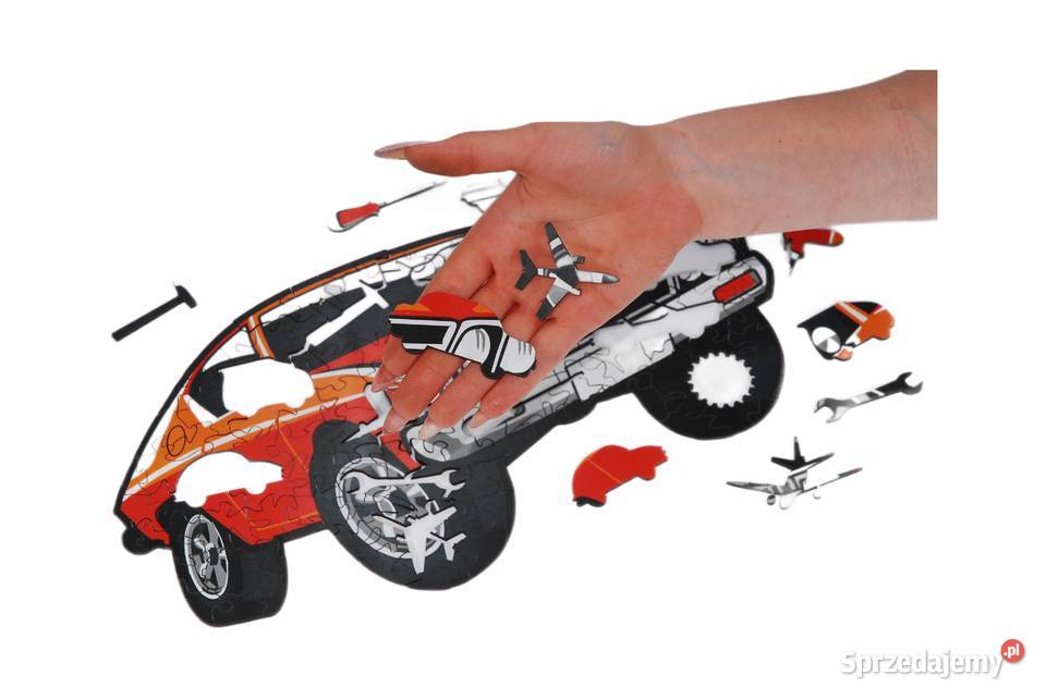 Puzzle Drewniane Premium EKO Układanka Muscle