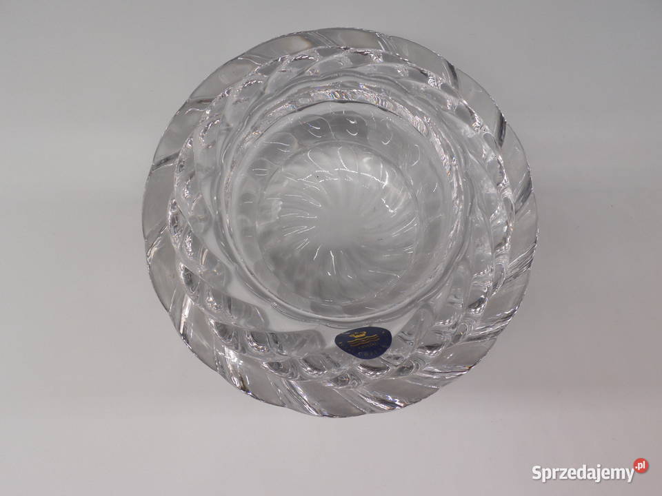 Kryształowy Świecznik Royal Copenhagen Capriole Porcelana i szkło Raszków sprzedam
